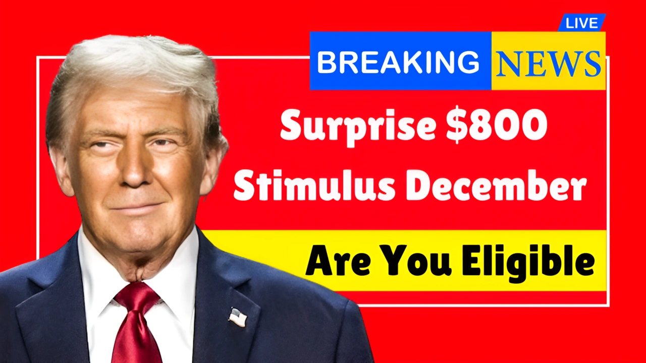 Surprise $800 Stimulus in December 2024