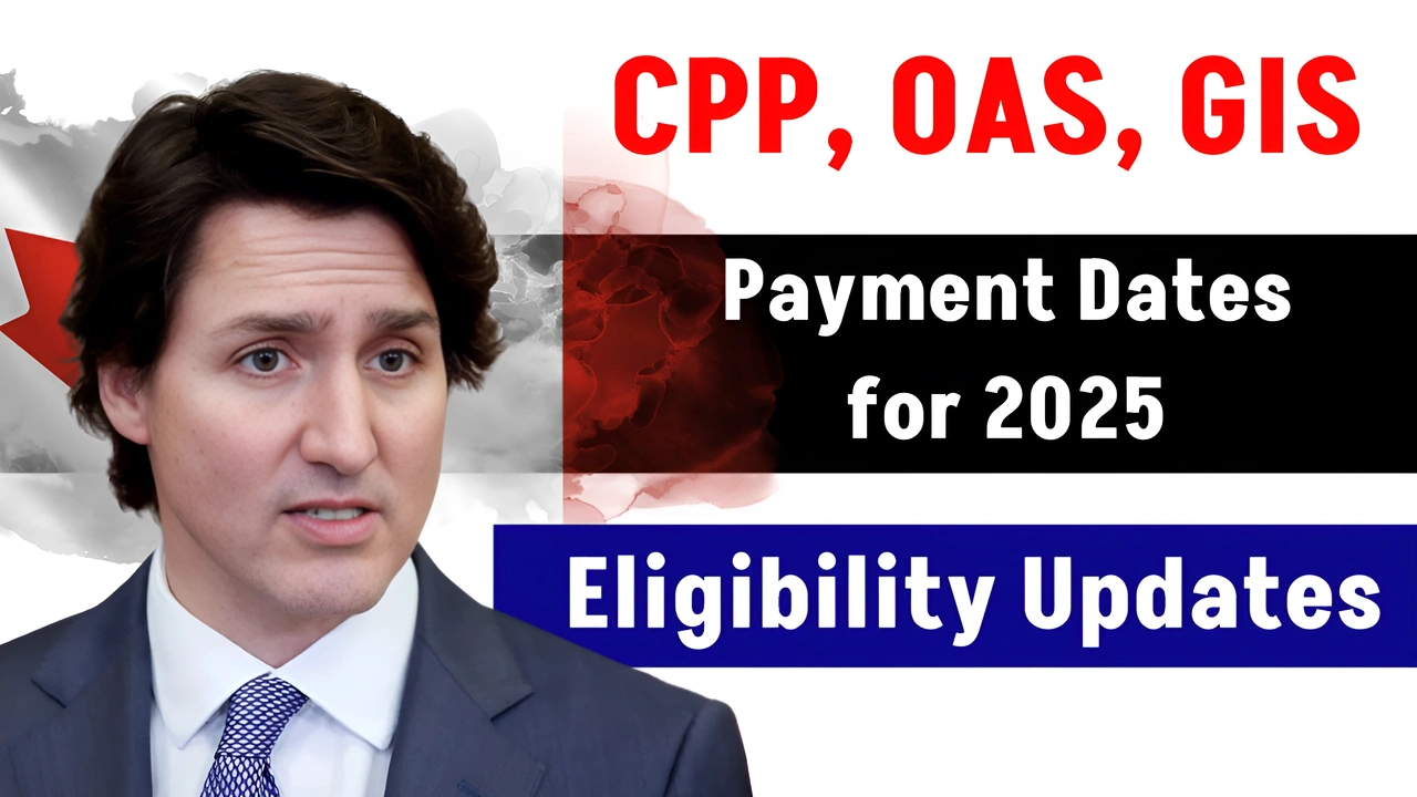 CPP, OAS, and GIS Payment Dates for 2025 Full Calendar, Amounts, and