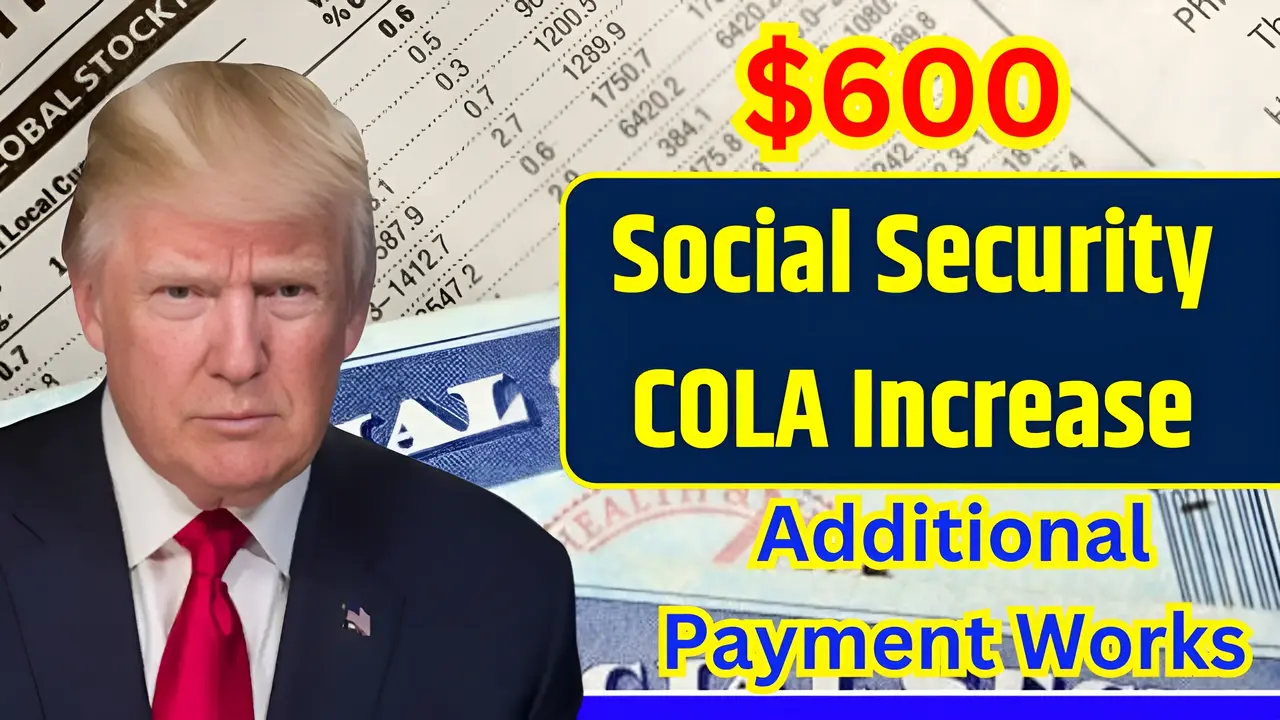 Social Security 600 Annual COLA Increase, How the Additional Payment