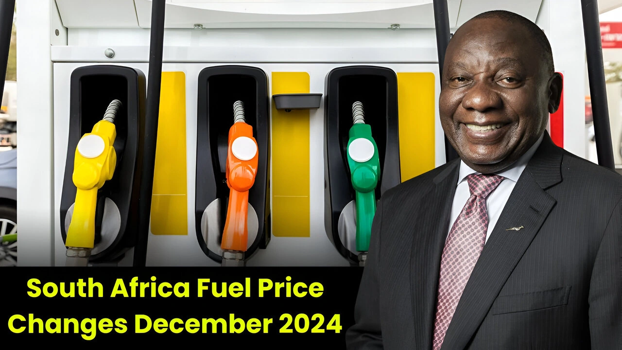 South Africa Fuel Price Changes for December 2024