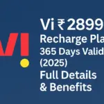 Vi ₹2899 Recharge Plan 365 Days
